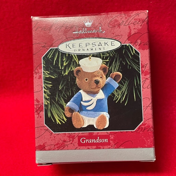 Grandson Bear Hallmark Ornament - Picture 4 of 4